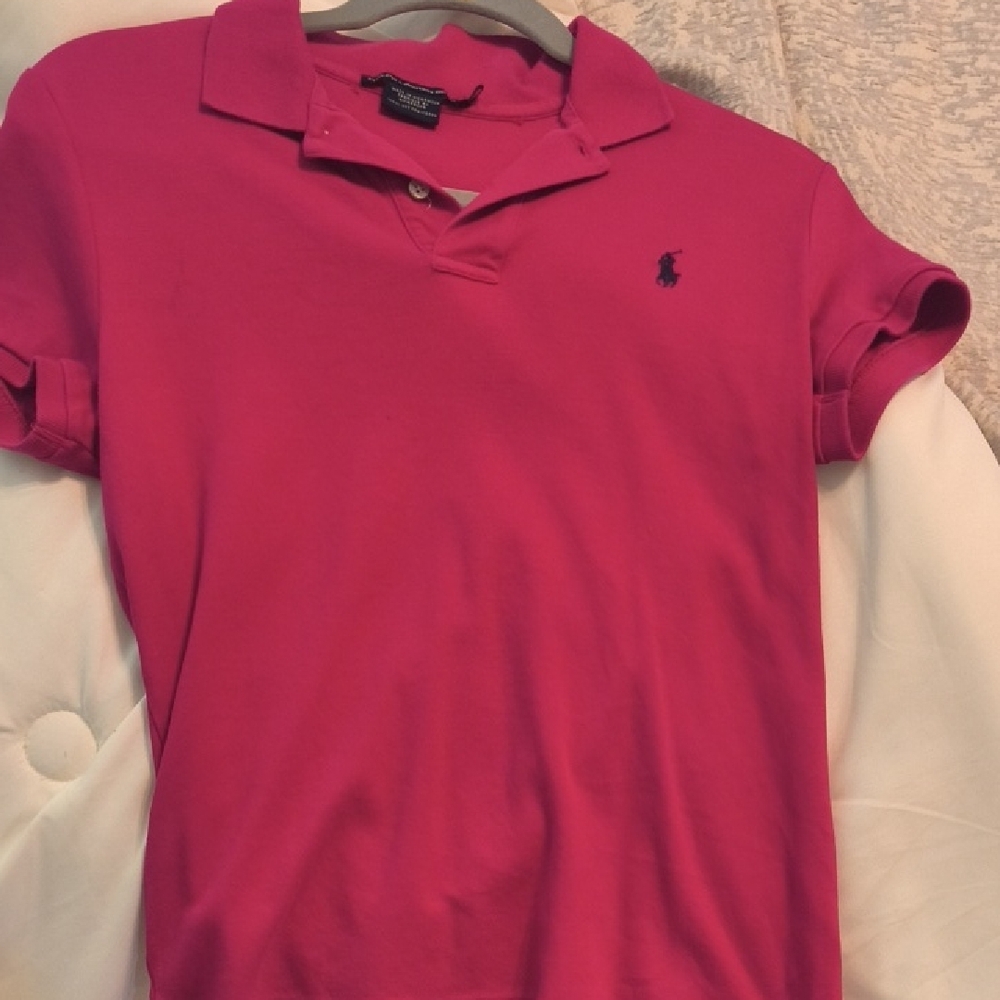 Ralph Lauren Pink Polo Shirt